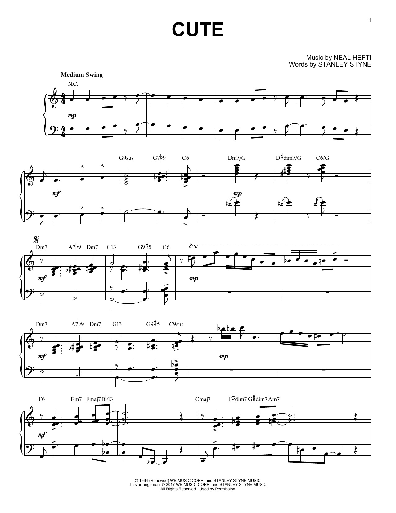 Product gallery: Page 1 of 1 Cute [Jazz version], Count Basie