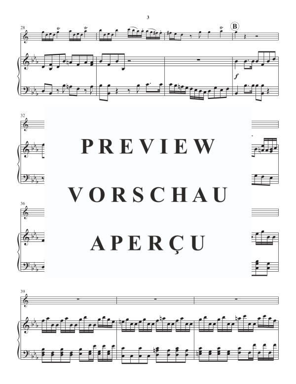 Produktgalerie: Seite 6 von 11 Konzert No. 2 in Es-Dur, , Horn in F und Klavier