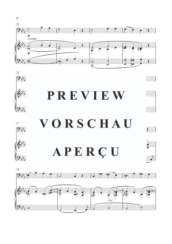 Product gallery: Page 3 of 10 Ave Maria, , Bassoon and Organ