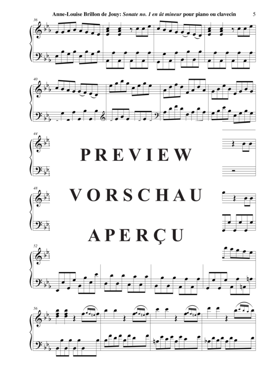 Product gallery: Page 6 of 13 Sonata no. 1 in c minor , Horvath, Nicolas, (Klavier/Cembalo Solo)