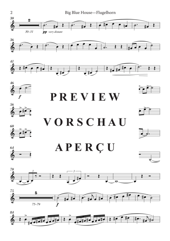 Produktgalerie: Seite 12 von 13 Big Blue House , , (Flügelhorn + Klavier)