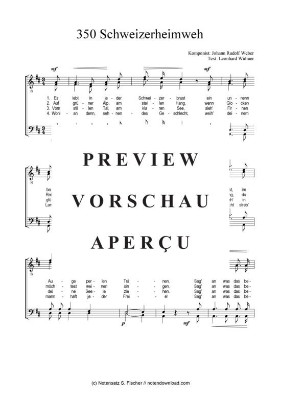 Product gallery: Page 2 of 3 Schweizerheimweh , , (male choir)