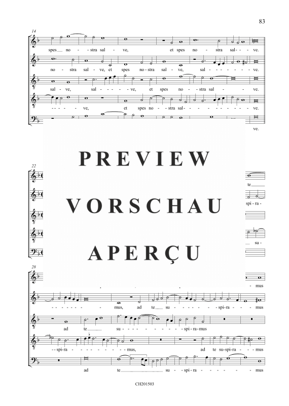 Produktgalerie: Seite 3 von 7 Salve Regina (II), , Gemischter Chor 5-stimmig