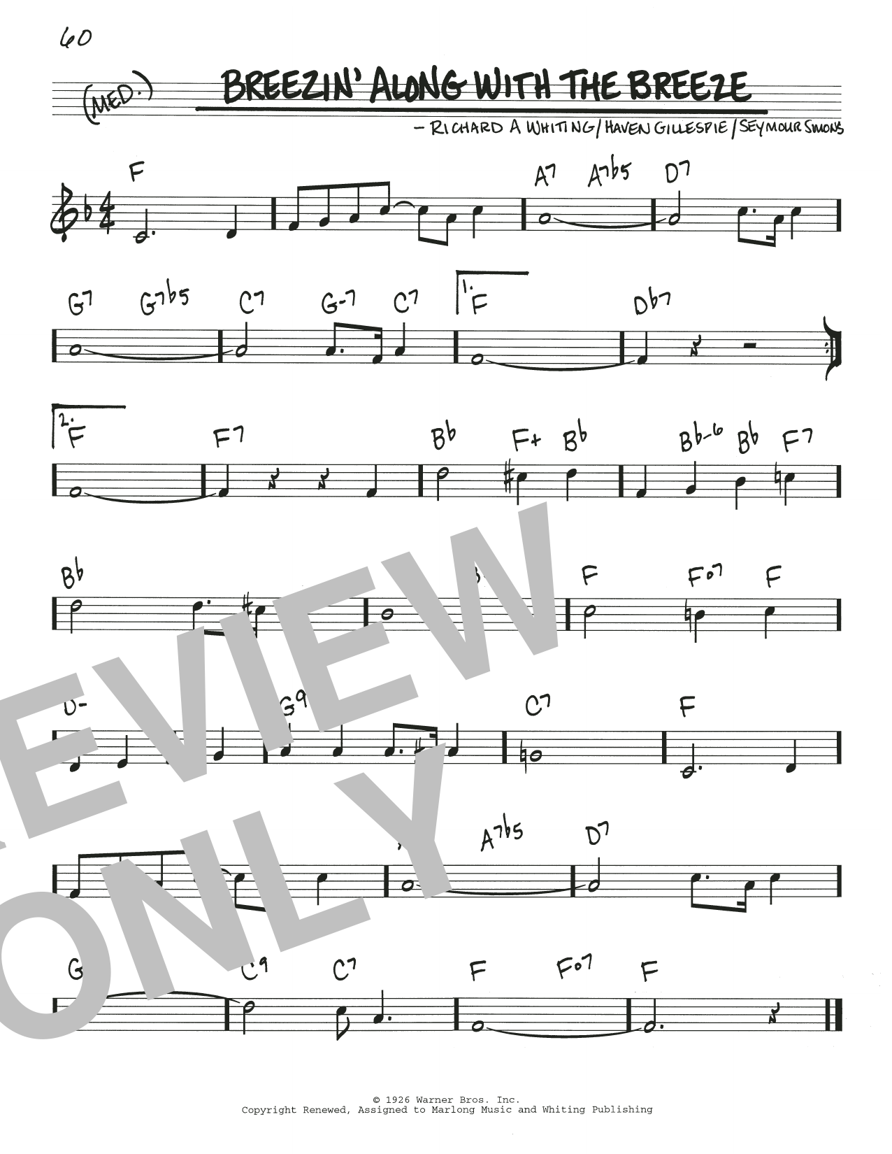Produktbild zu: Breezin' Along With The Breeze
