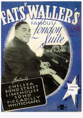 cover: Piccadilly (from The 'London Suite'), Thomas "Fats" Waller, Klavier