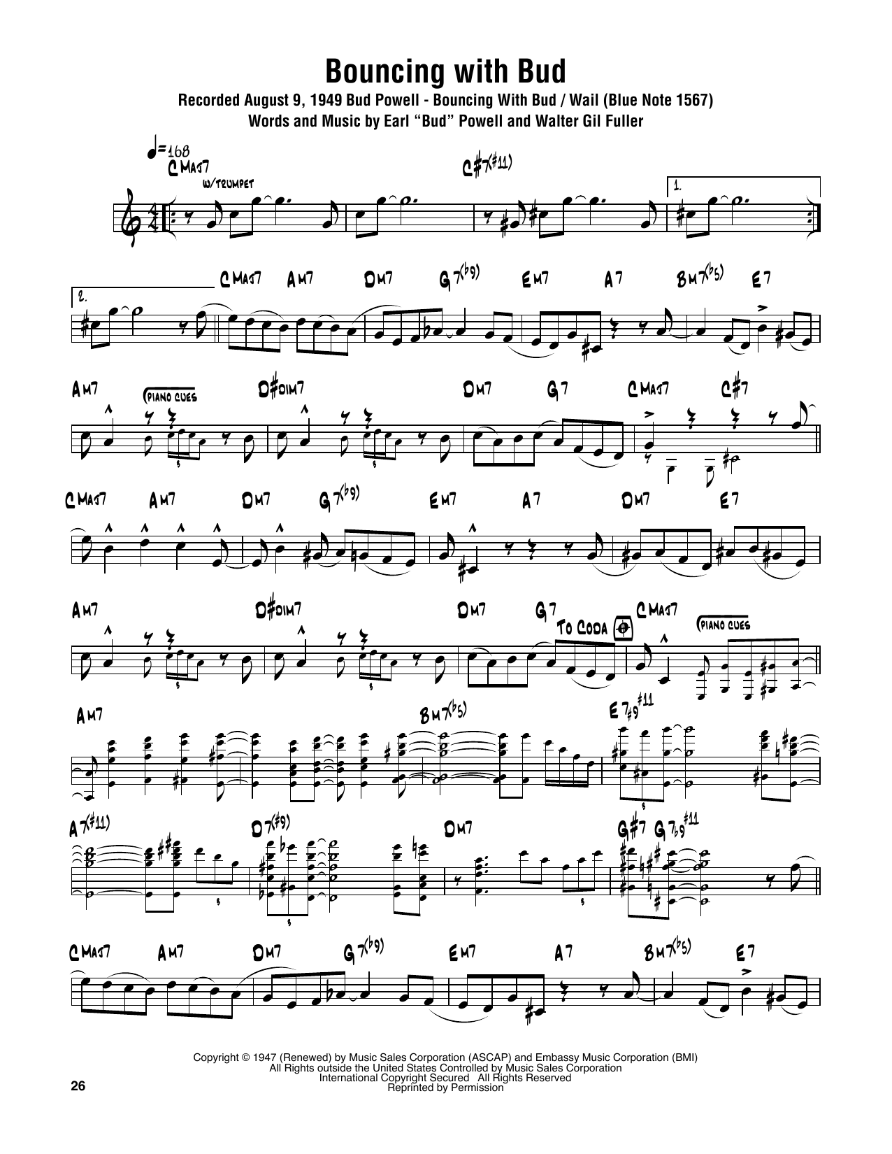 Product gallery: Page 1 of 1 Bouncing With Bud, Sonny Rollins