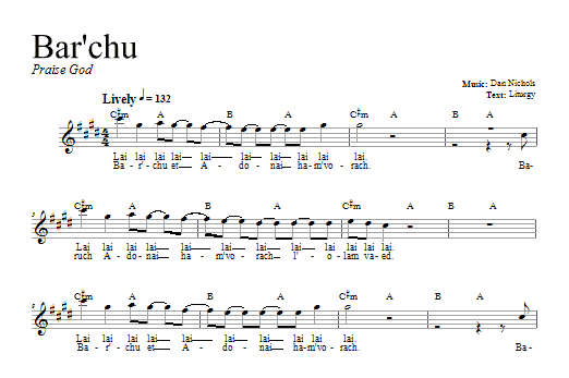 Product gallery: Page 1 of 1 Bar'chu, Dan Nichols