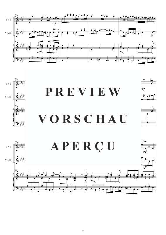 Produktgalerie: Seite 5 von 11 Trio Sonata No.10 in F-Moll Op.1, , 2 Violinen und Cembalo