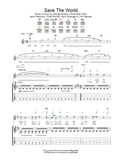 Produktgalerie: Seite 1 von 1 Save The World, Orson, Gitarre