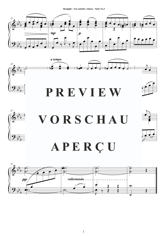 Produktgalerie: Seite 4 von 11 Suite No. 3 - Antiche Arie e Danze, , Klavier Solo