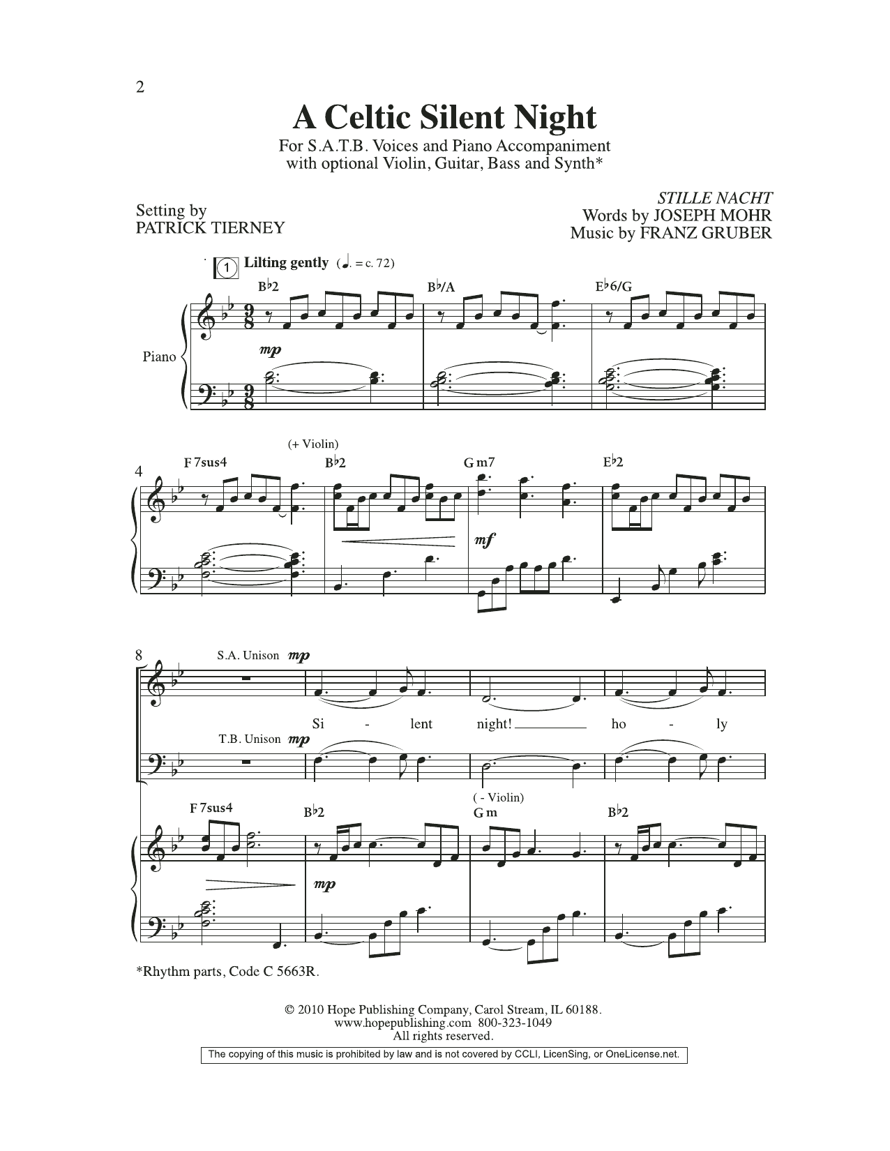Product picture to: A Celtic Silent Night
