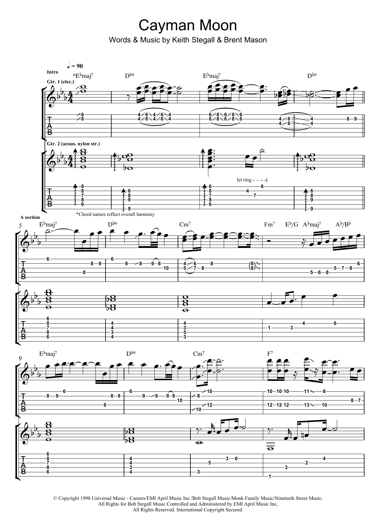 Produktgalerie: Seite 1 von 1 Cayman Moon, Brent Mason, Gitarre