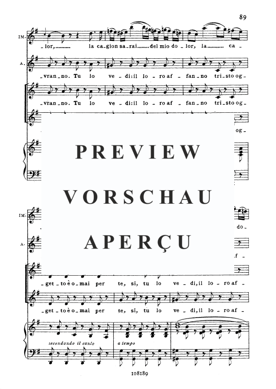Produktgalerie: Seite 10 von 11 Sventurata, anch'io deliro, , Sopran und Klavier