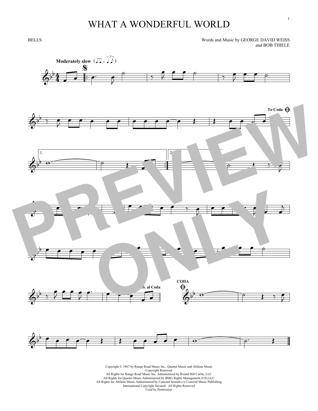 Produktgalerie: Seite 1 von 1 What A Wonderful World, Louis Armstrong, Percussion