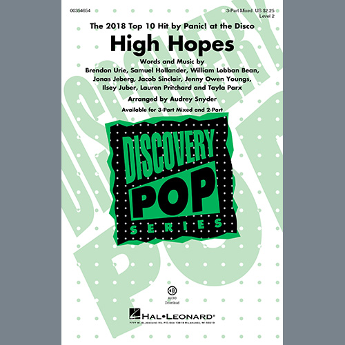 cover: High Hopes (arr. Audrey Snyder), Panic! At The Disco, Chor