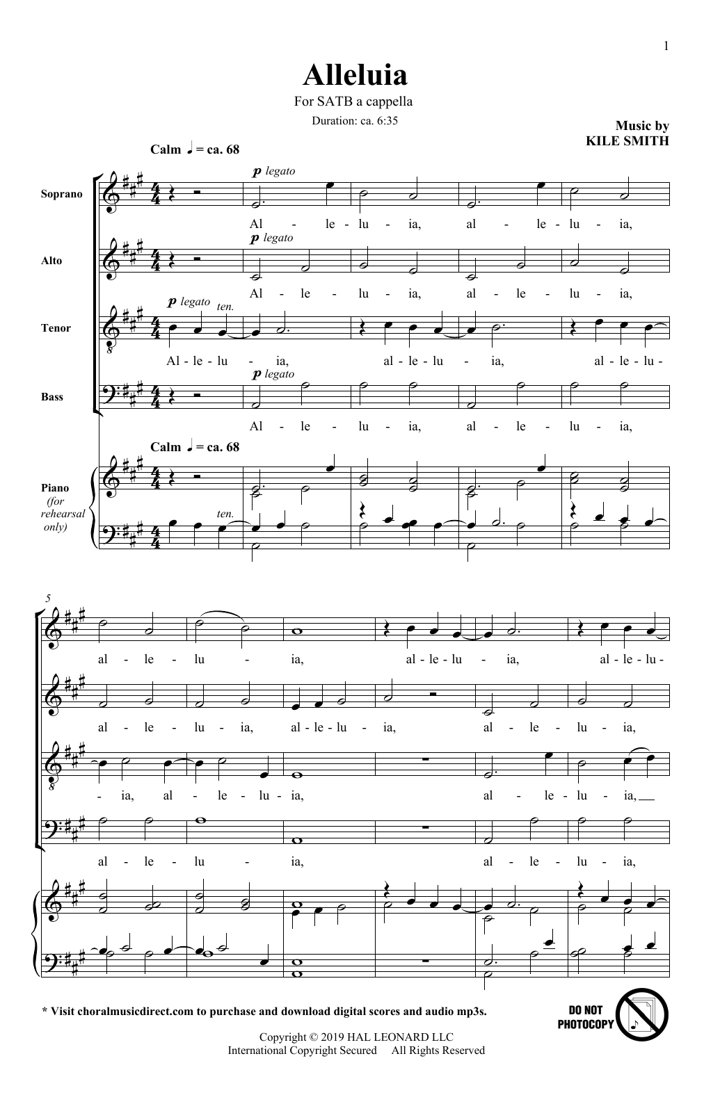 Produktbild zu: Alleluia