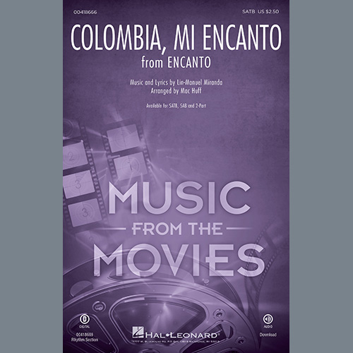 cover: Colombia, Mi Encanto (from Encanto) (arr. Mac Huff), Lin-Manuel Miranda