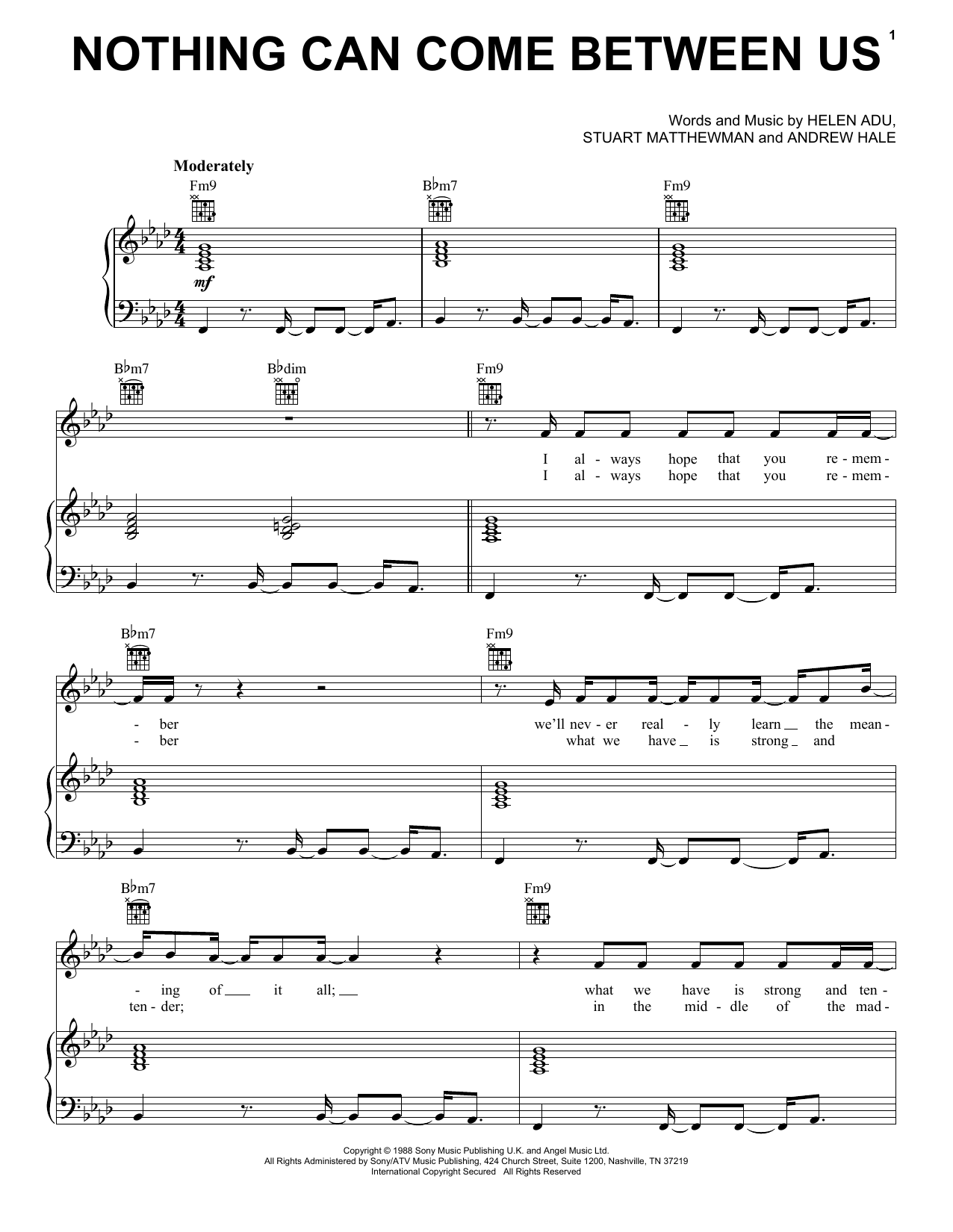 Produktbild zu: Nothing Can Come Between Us