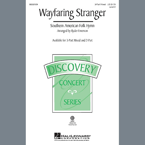 cover: Wayfaring Stranger (arr. Ryder Emerson), Southern American Folk Hymn, Chor