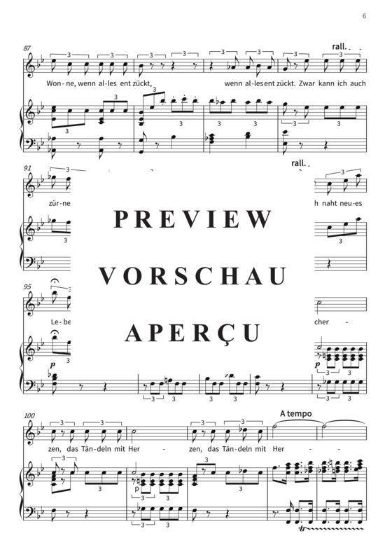 Product gallery: Page 9 of 12 Auch ich versteh´ die feine Kunst - Cavatine der Norina aus Don Pasquale , , (voice + piano)