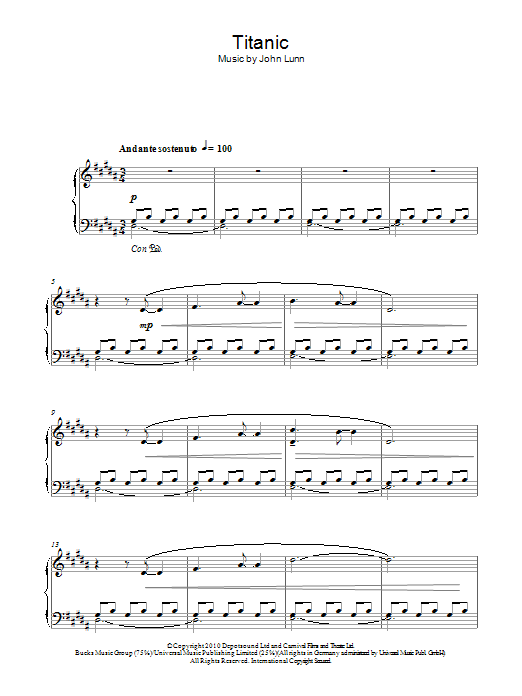 Produktbild zu: Titanic (from Downton Abbey)