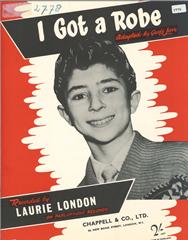 cover: I Got A Robe, Laurie London