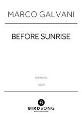 Produktbild zu: Before Sunrise
