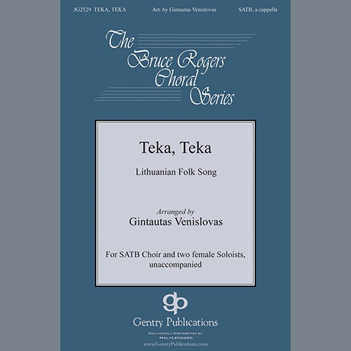 cover: Teka, Teka (arr. Gintautas Venislovas),