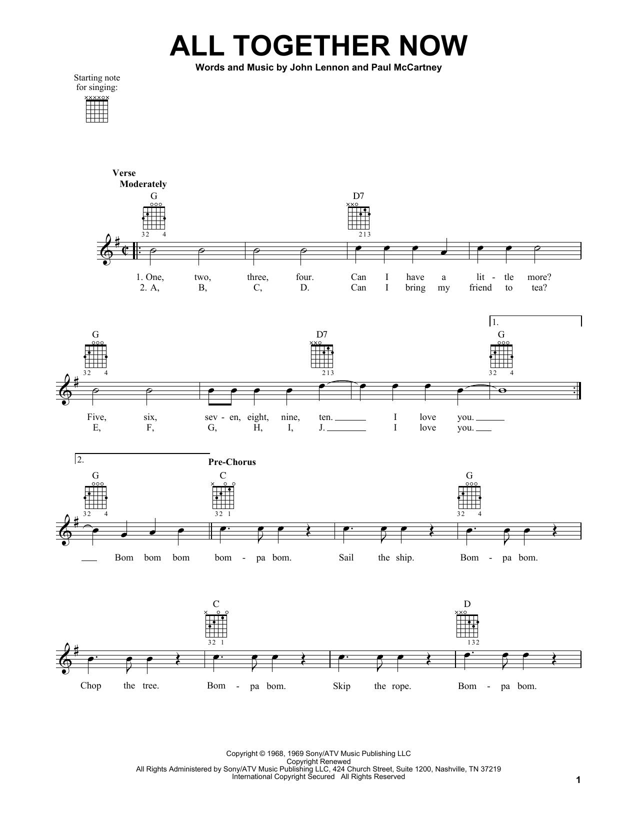 Produktbild zu: All Together Now