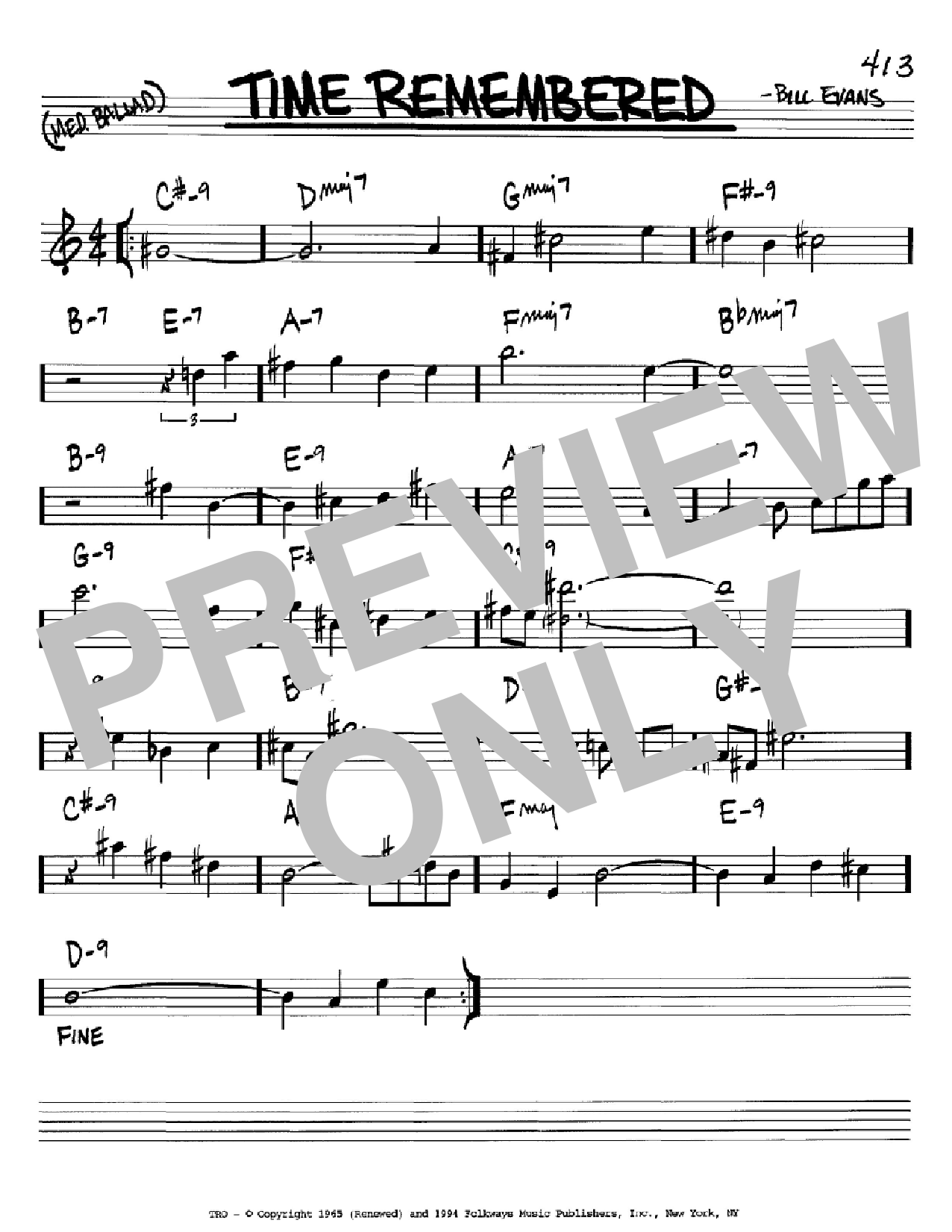 Produktbild zu: Time Remembered