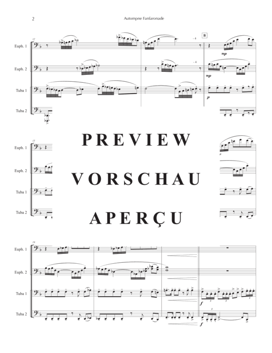 Product gallery: Page 4 of 11 September Fanfare , , (Tuba Quartett EETT)