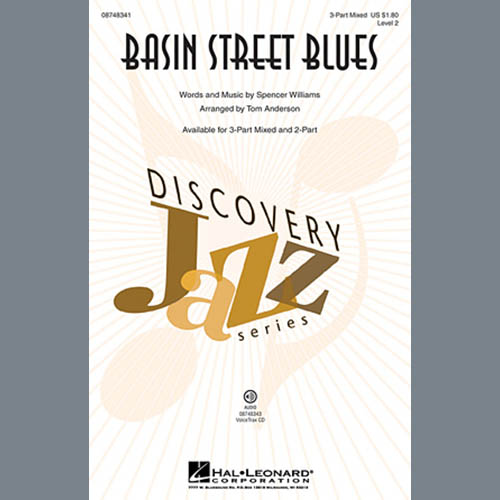 cover: Basin Street Blues (arr. Tom Anderson), Louis Armstrong, Chor