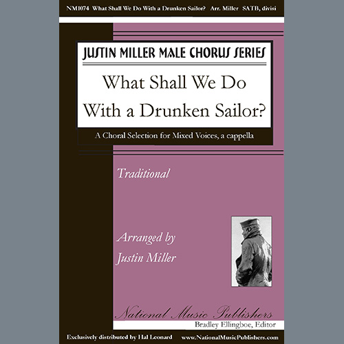 cover: What Shall We Do With The Drunken Sailor? (arr. Justin Miller), Traditional