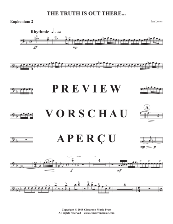 Product gallery: Page 15 of 21 The Truth is Out There... , , (Tuba Quartett EETT)