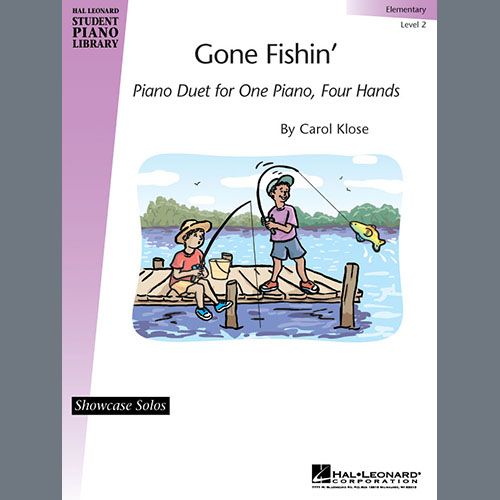 cover: Gone Fishin' (Piano Duet), Carol Klose, Klavier