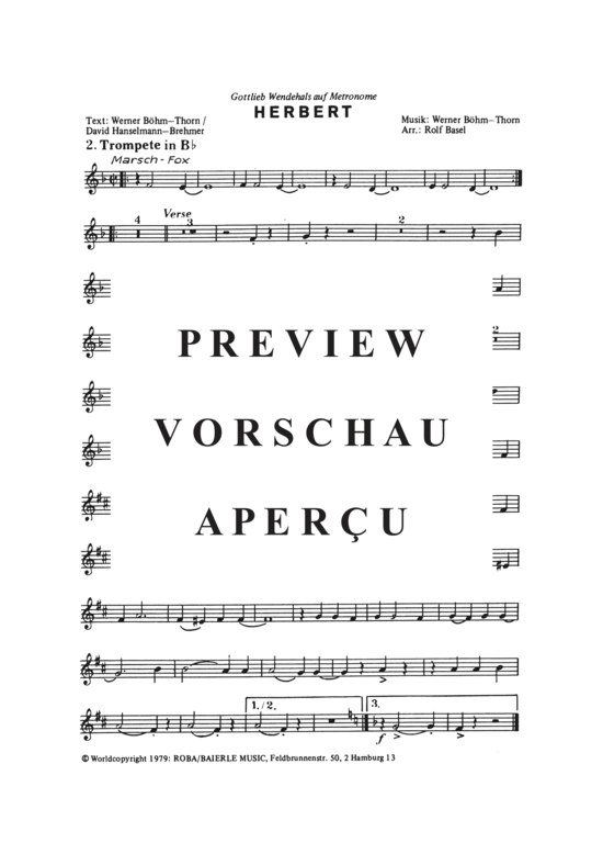 Produktgalerie: Seite 17 von 18 Herbert , Wendehals, Gottlieb, (Combo-Band)