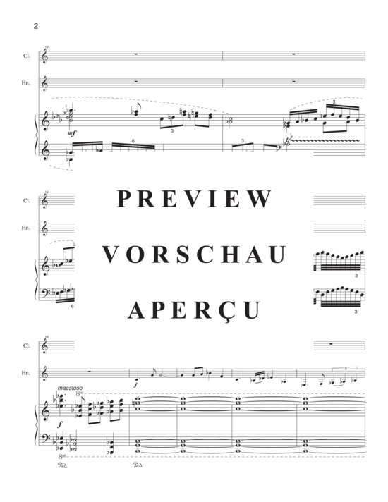 Product gallery: Page 5 of 21 Passage to Eden , , (clarinet, horn and piano)