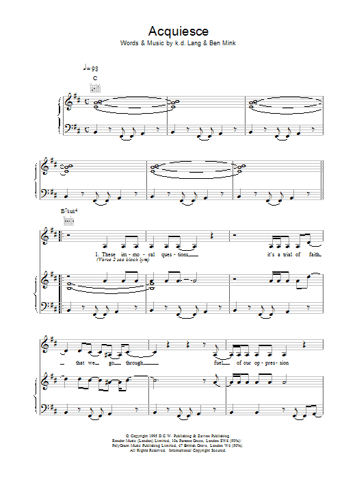Produktbild zu: Acquiesce