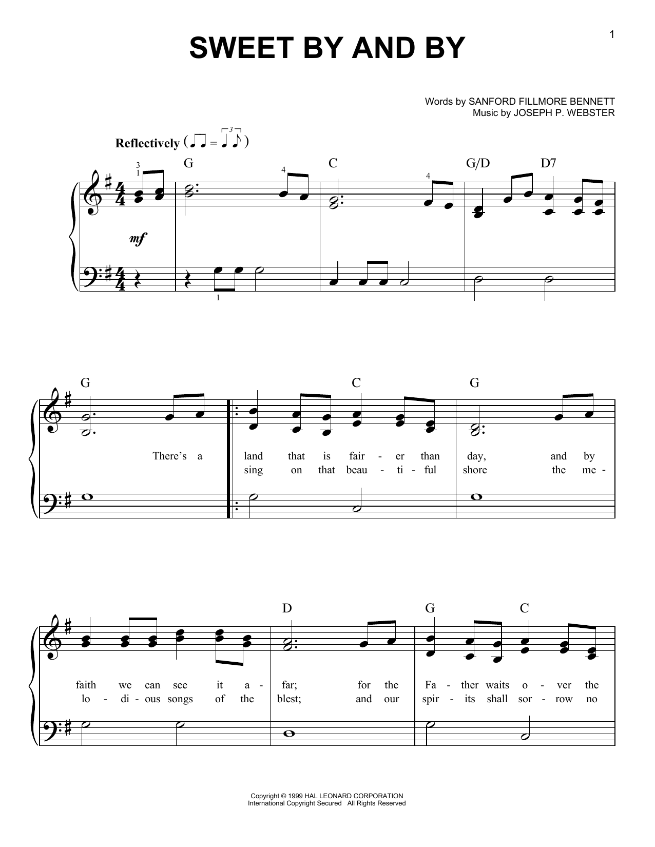 Produktbild zu: Sweet By And By