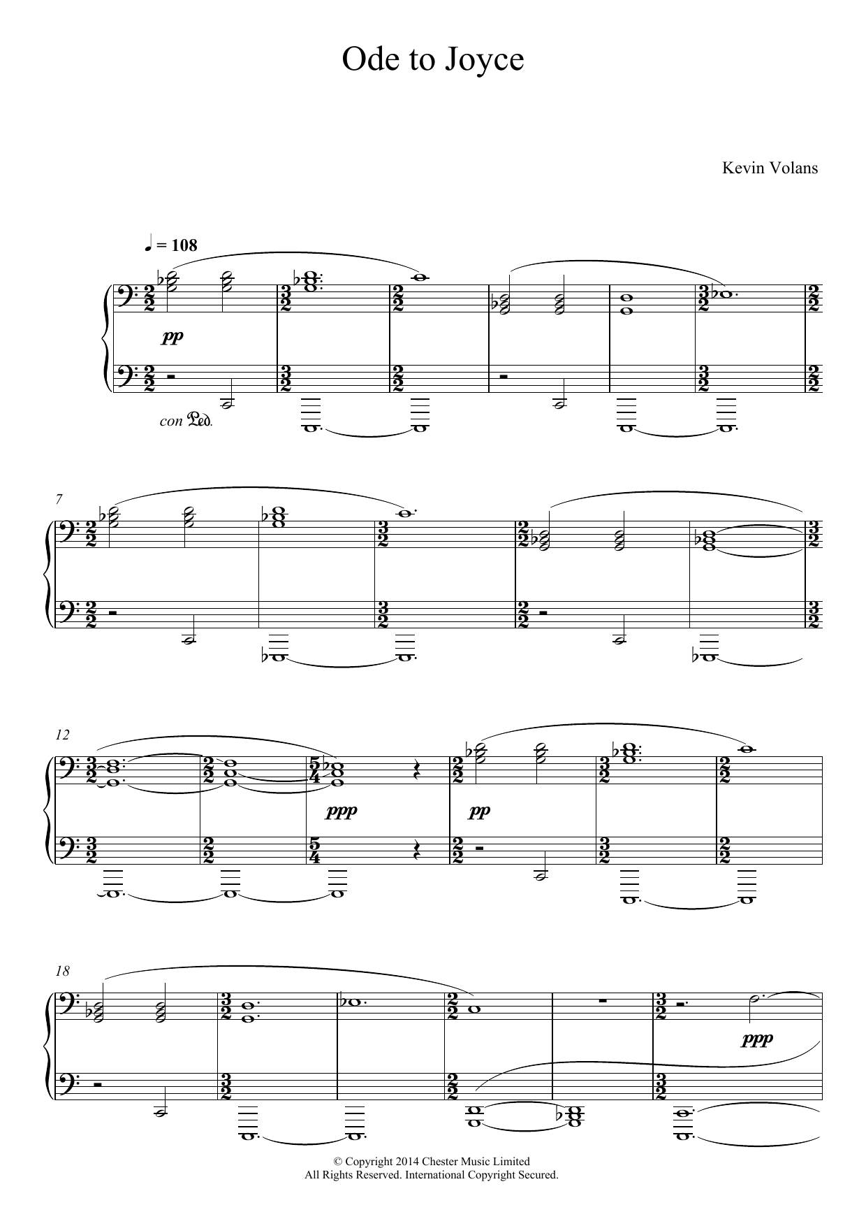 Produktbild zu: Ode To Joyce (From 'Pint Sized Piano Pieces')