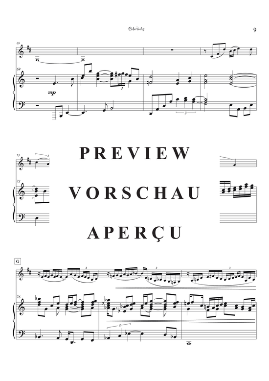 Product gallery: Page 12 of 44 Color´tudes - Five Attitudinal Colors , , (bass clarinet + piano)
