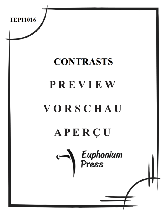 Product gallery: Page 2 of 11 Contrasts , , (euphonium + piano)