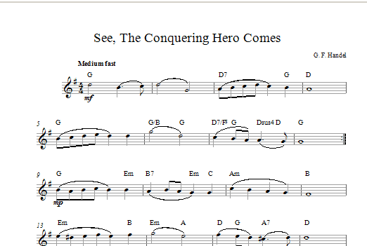Product picture to: See The Conquering Hero Comes