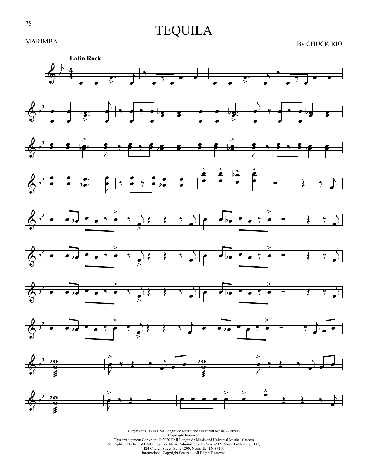 Produktbild zu:  Tequila - The Champs