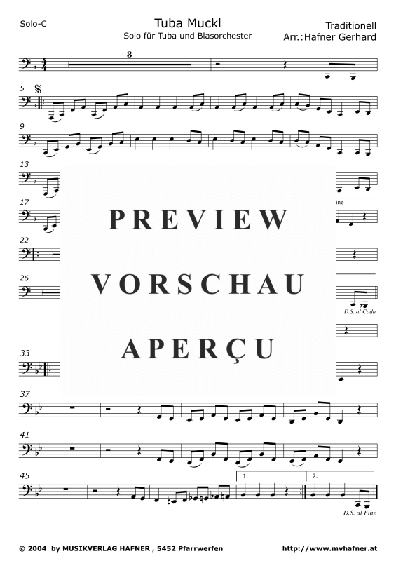 Product gallery: Page 8 of 11 Tuba Muckl, , (large wind orchestra)