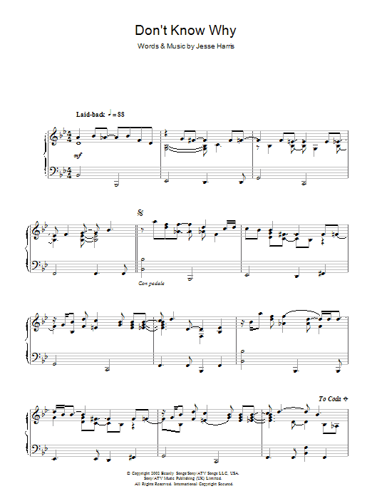 Product gallery: Page 1 of 1 Don't Know Why, Norah Jones