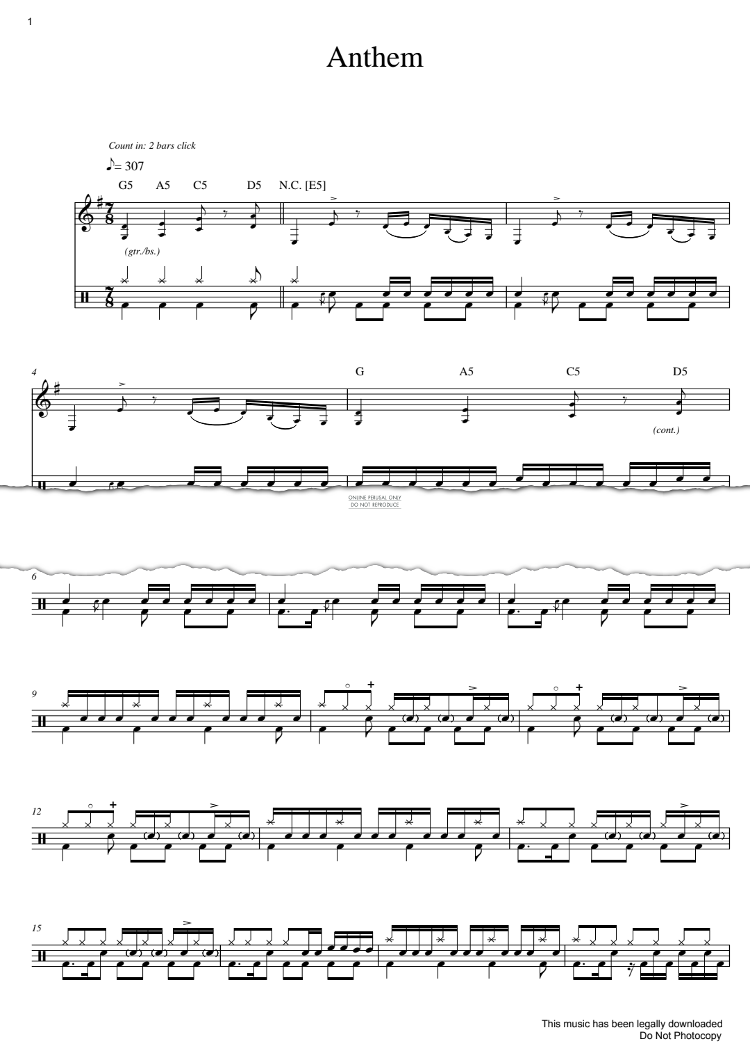 Product gallery: Page 1 of 1 Anthem, Rush