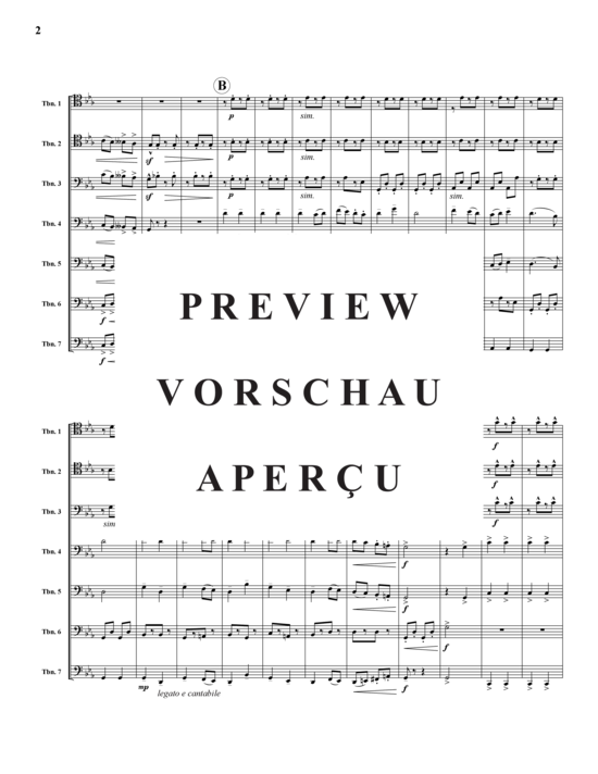 Product gallery: Page 3 of 11 Ride of the Horseman , , (Trombone ensemble)