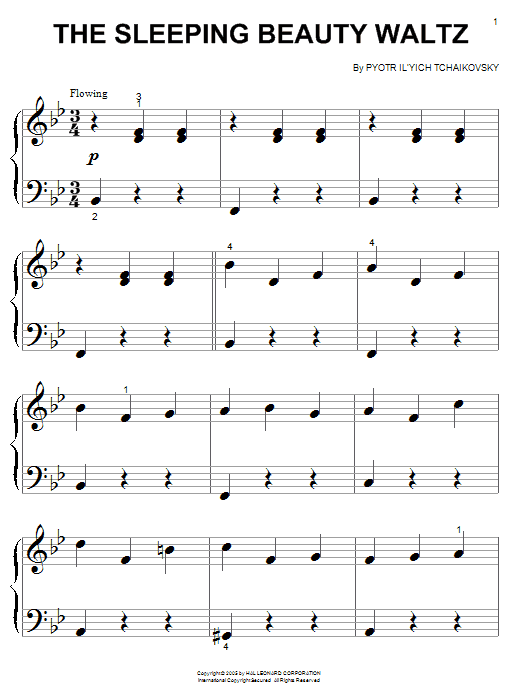 Produktbild zu: The Sleeping Beauty Waltz