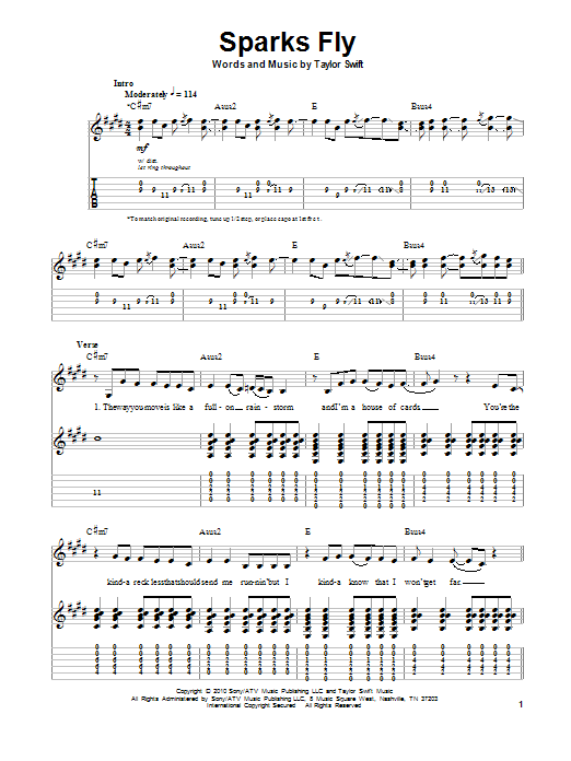 Produktbild zu: Sparks Fly